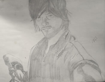 Daryl Dixon - 2014 sketch